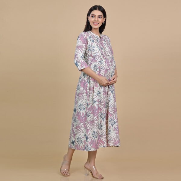 Multicolour Feeding & Maternrity Kurti - Image 3