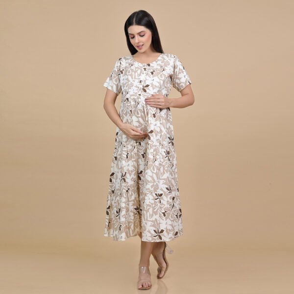 Multicolour Feeding & Maternrity Kurti - Image 2