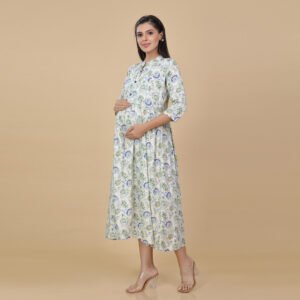 Alternative view of Multicolour Feeding & Maternrity Kurti