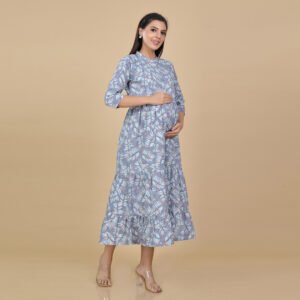 Alternative view of Multicolour Feeding & Maternrity Kurti