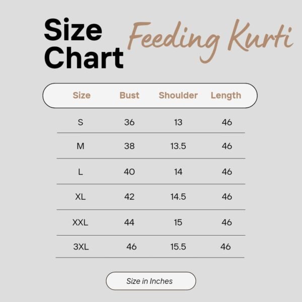 Multicolour Feeding & Maternrity Kurti - Image 5