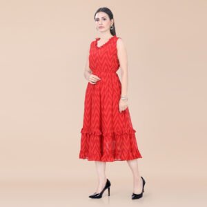 Alternative view of Senorita Vermillion Red