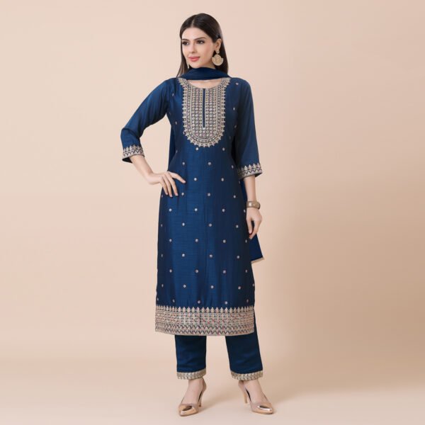 Designer Blue Suit Set