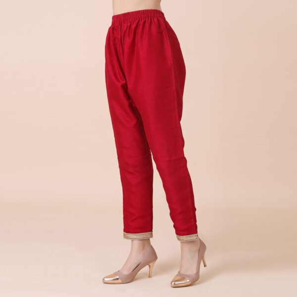 Designer Red Suit Set - Image 5