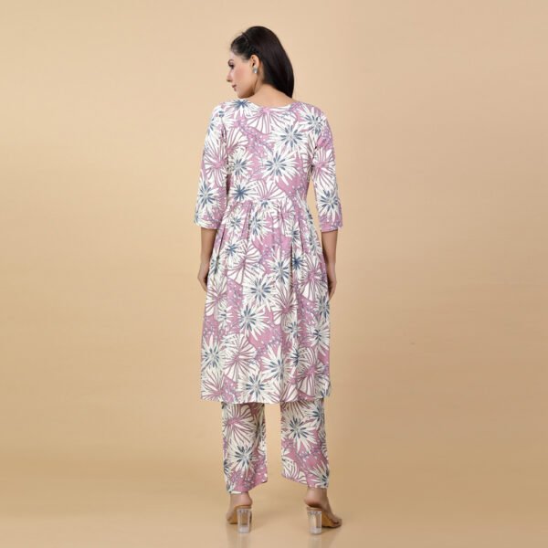 Multicolour Feeding & Maternity Dress (Top&Bottom) - Image 4